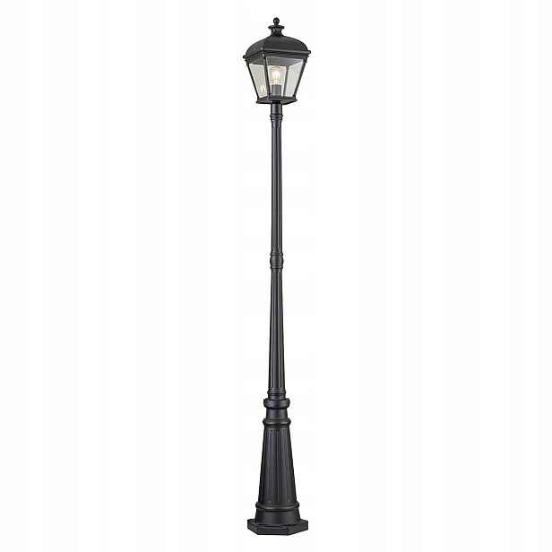 Elstead Bayview Černá lampa 216 cm E27 60W IP44 hliníková