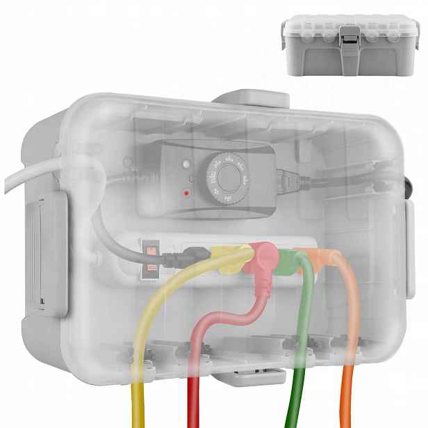 Extra große wasserdichte Kabelbox, IP54 wasserdicht, Outdoor