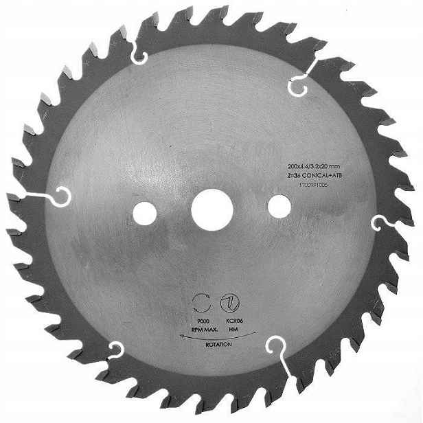 Ita Tools trapézový podřezávač 200x20x36Z 4.4-5.6 mm pro Schelling