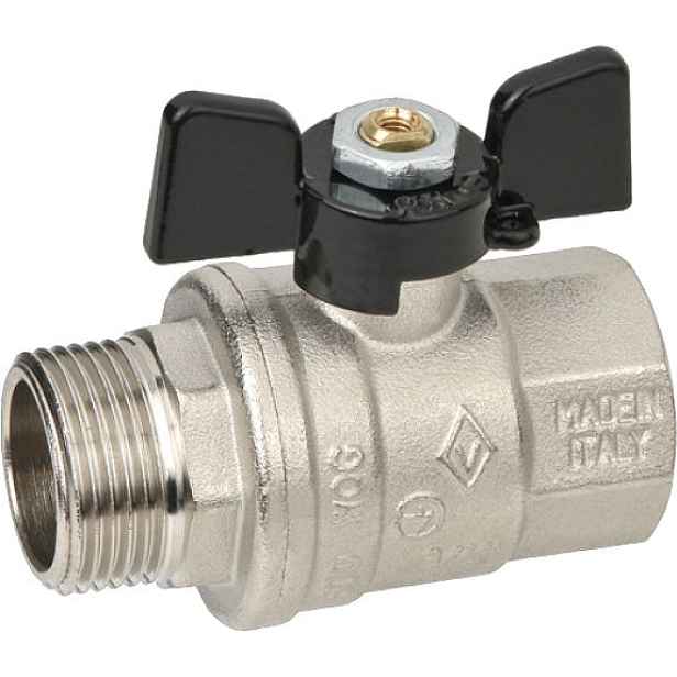 Kohout kulový voda Bugatti 3/4" MF s motýlkem