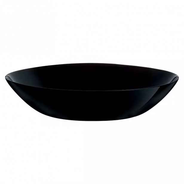 Talíř Hluboký 20cm Zelie Černý 00509
