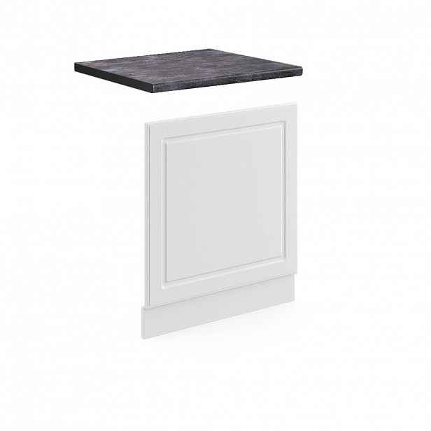 Vicco PŘEDNÍ PANEL R-Line Bílý venkovský dům 60 cm , PD Antracit