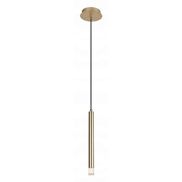 Závěsná lampa Ramira Rabalux zlatá tuba G9 5W moderní kuchyně