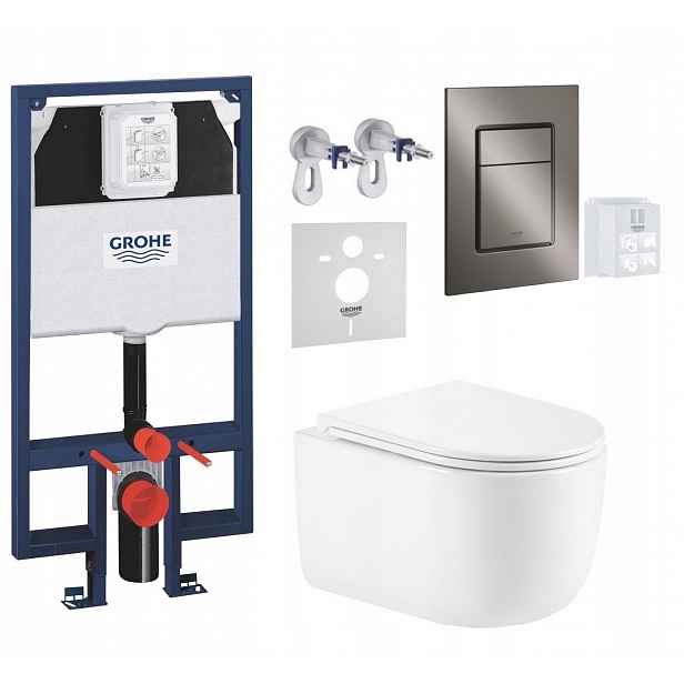 7v1 Wc Set, Stelaz Grohe Slim Wc Mísa Tornado Imprese Tlačítko