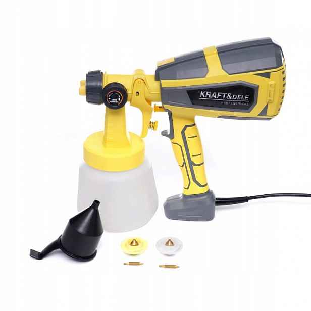 Elektrická Lakovací Pistole 500 W Pro Lakování – Kraft&Dele