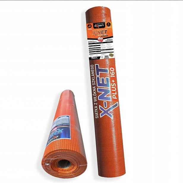 Fasádní síť pro omítání pod omítku 160 g/m² X-net Plus+ 1x50 m