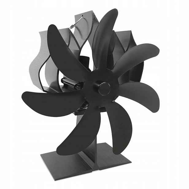 Ventilátor na kamna krby Ekovent 65-300 °C Glow 7 extra výkonný