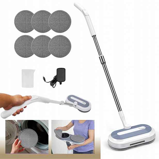 Bezdrátový Elektrický Mop, Rotační Mop, Čistič Oken