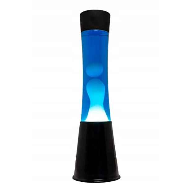 Lávová lampa magma Lava Lawa lampička Magma 3101 černá Modrá 40 cm Fisura