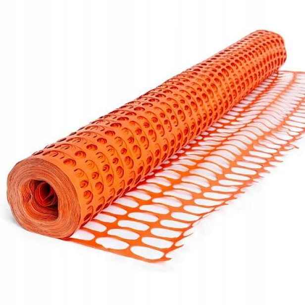 Ochranná síť Hdpe, 100 g/m2, Uv stabilní, 1,2 x 50 m, oranžová, Enpro