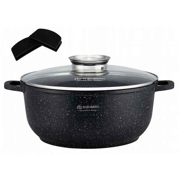 Hrnec Pekáč 10 L 32 cm Indukce Plynová Trouba Edenberg 8153 víko