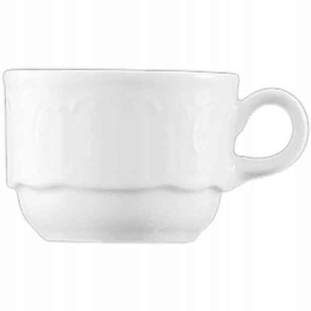 Hrnek na kávu stohovatelný 0,18 l, porcelán, Bellevue Lilien 6 ks