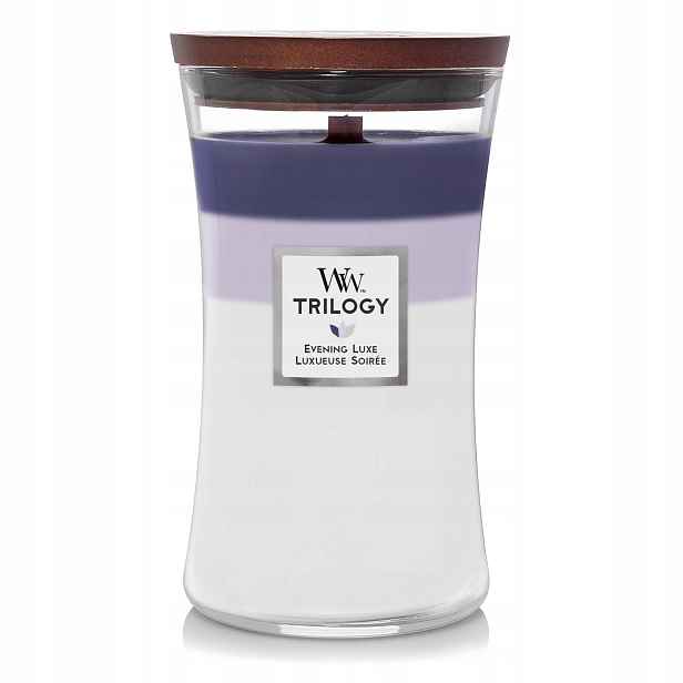 Vonná svíčka sójová Evening Luxe Woodwick 610 g