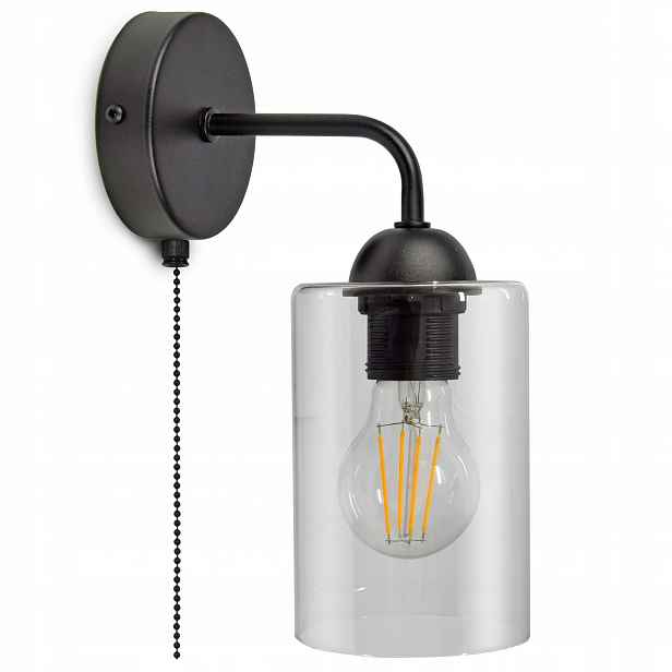 Nástěnné svítidlo Skleněná lampa Geometrické vzory