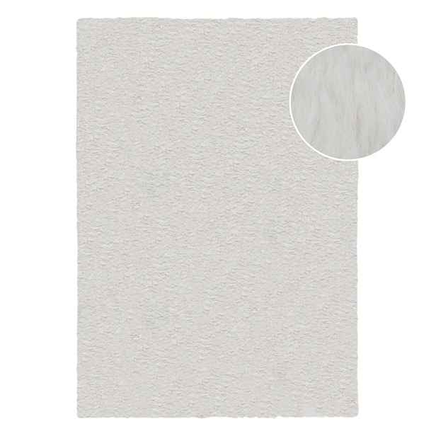 Bílá syntetická kožešina 120x170 cm Alpine Faux Fur – Flair Rugs