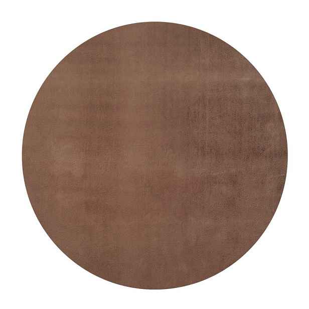 Hnědý kulatý koberec ø 120 cm Joy 1400 – Ayyildiz Carpets