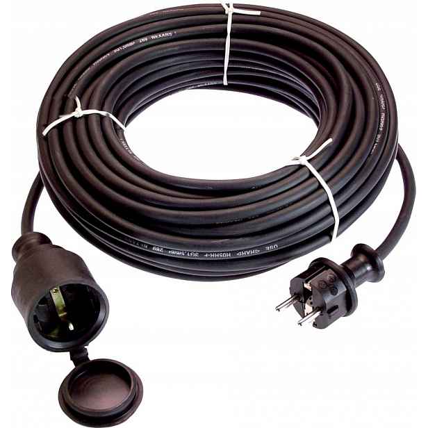 Prodloužení prodlužovací kabel kabel 50 m H05RR-F 3G15