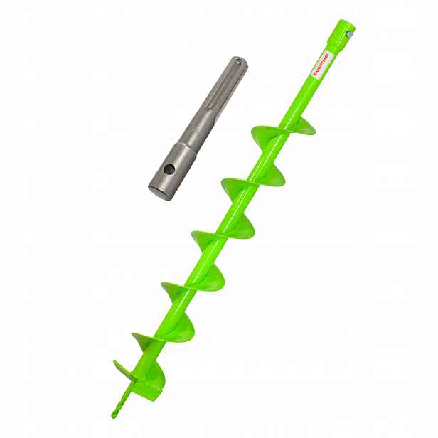 Zesílený zemní vrták 100 mm D plný s adaptérem Sds Max