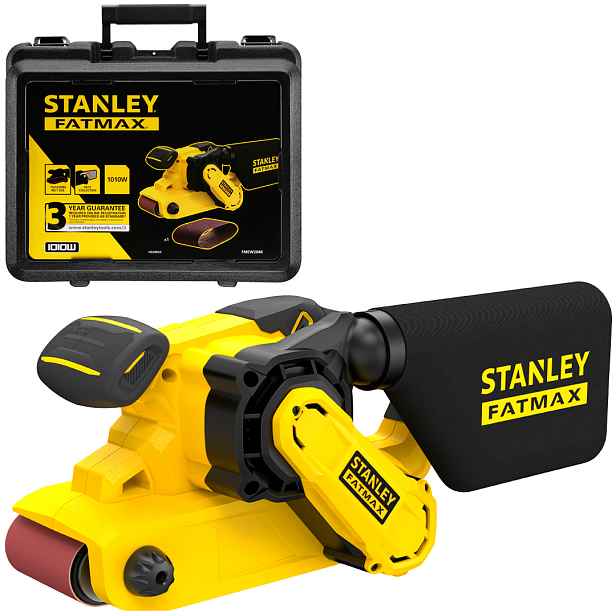 Pásová bruska 1010W 75x533mm Stanley FMEW204K