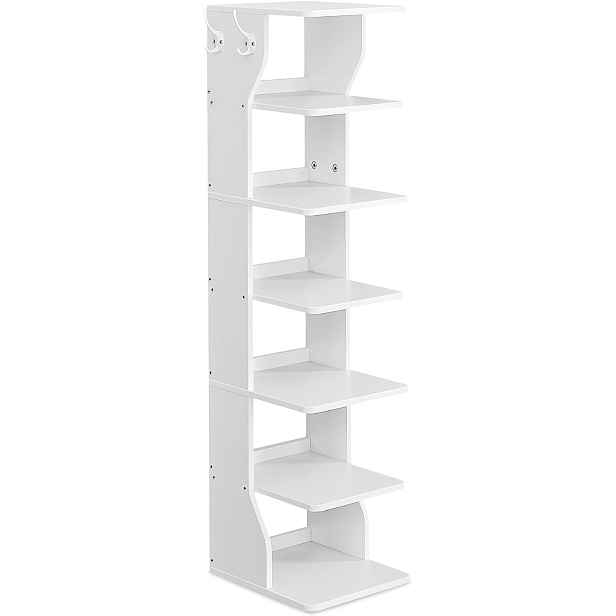 SONGMICS Botník VASAGLE Peter 30 cm bílý