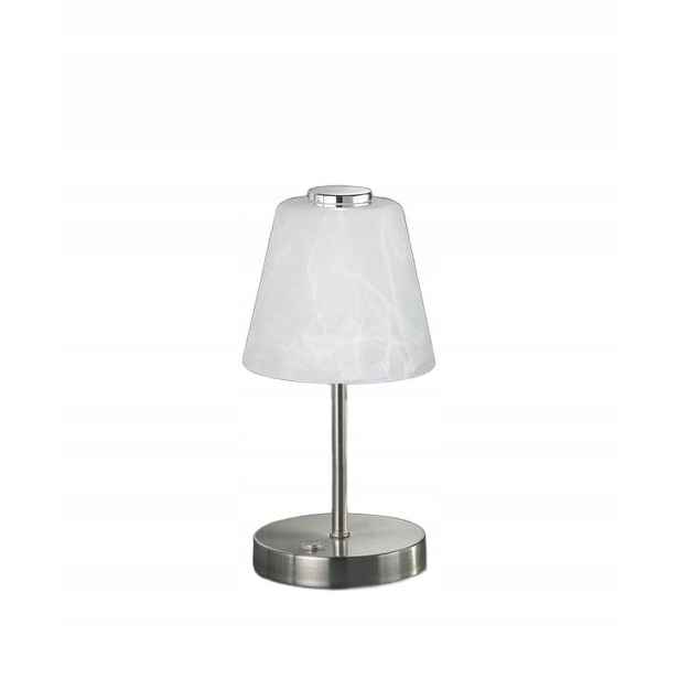 Stolní lampa Rl Emmy Stříbrná Led 3000K 200lm Moderní 24,5cm