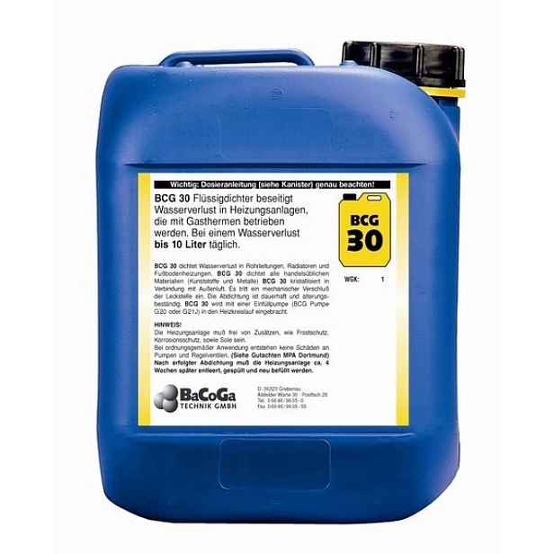 Tekutina pro utěsnění instalace plynové pece BCG30 Armack 1L Do 10L/24h