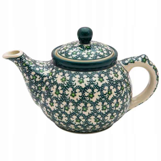 Čajník Imbryk 350 ml Umělecká keramika Bolesławiec dek 1172 Ornament
