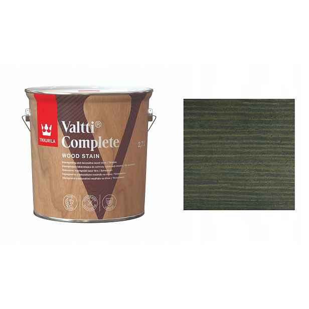 Tikkurila Valtti Complete 2,7L 5079 Kuusi – Rozpouštědlový Lakový Nátěr