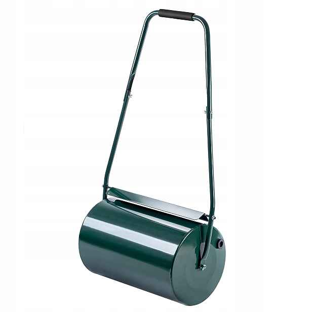 Váleček Na Trávy Zahradní Trávník 50cm Šlehač Země Kovový 40L