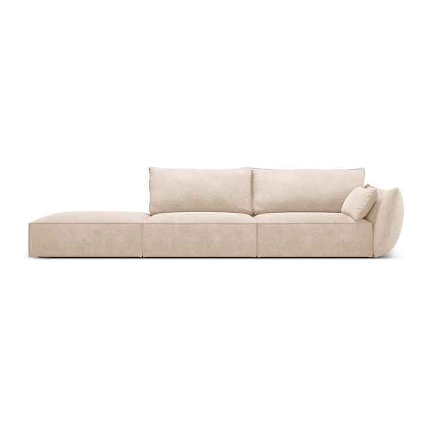 Béžová lenoška (pravý roh) Vanda – Mazzini Sofas