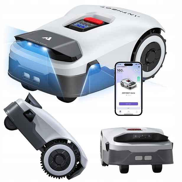 Robotická sekačka Anthbot Genie 800 Gps Rtk Bez kabelu Automatická sekačka