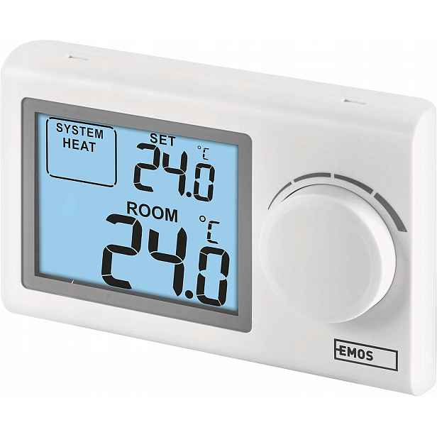 Digitální Pokojový Termostat Emos P5604 LCD – 5 – 35 °C Drátový