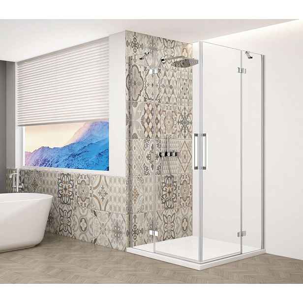 Gelco Trinity - Sprchový kout 110x110 cm, čiré sklo/chrom GT2211-11C-CH