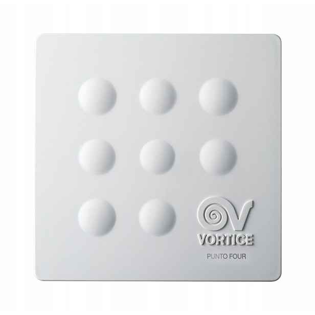 Koupelnový Ventilátor Tichý Časovač 120 MM Vortice Punto Four Mfo 120/5" T