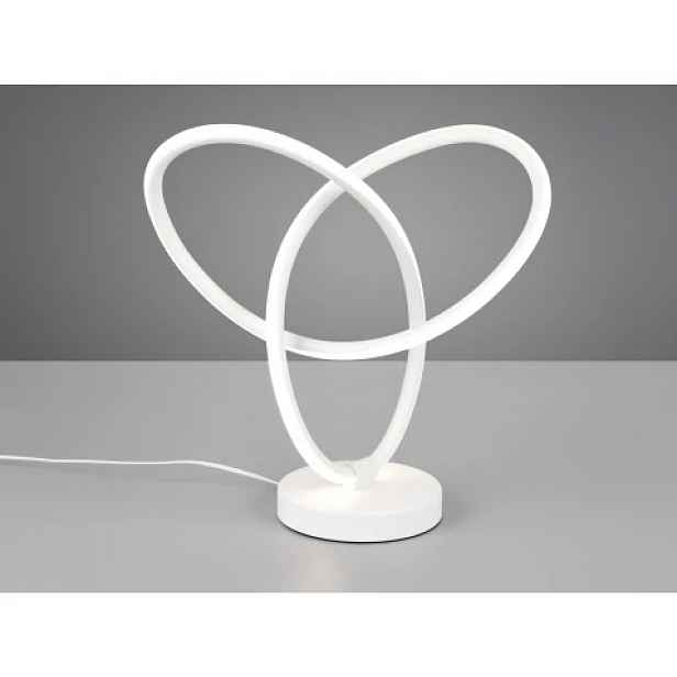 Stolní lampa LED Lando, bílá