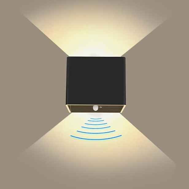Led nástěnná lampa s pohybovým senzorem Usb 4000 mAh, magnetická, 5 W