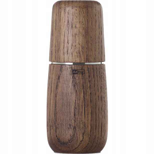 AdHoc Mlýnek na pepř/sůl, výška: 162 mm, průměr: 67 mm, tmavý