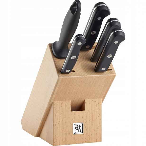 Sada 4 nožů v bloku Gourmet Zwilling