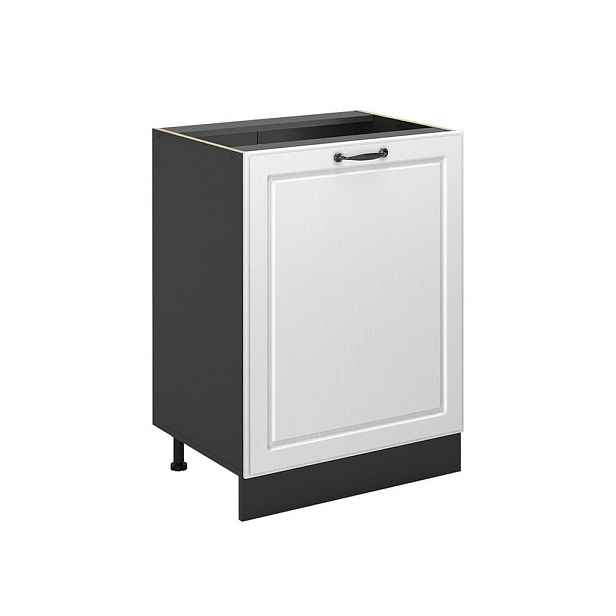 Vicco SPODNÍ SKŘÍŇKA KUCHYŇSKÉ LINKY R-Line, Bílý venkovský dům/Antracit, 60 cm s 1 dveřmi bez pracovní desky