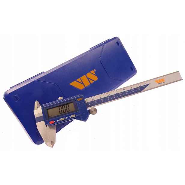 Elektronický Digitální Posuvník 150 mm L150 0,01 Vis