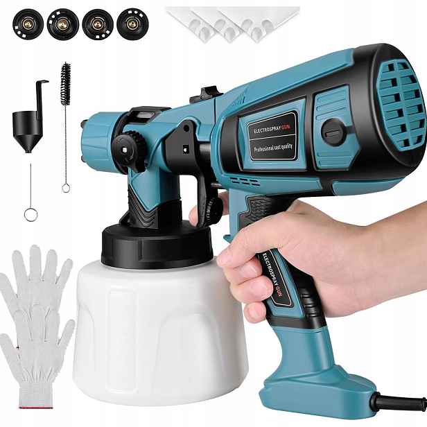 Malířský Agregát Stříkací Lakovací Pistole Pro Malování Stěn 850W