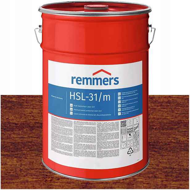 Remmers Profesionální lazura na dřevo HSL-31 HK-Lasur Kasztan 2,5L