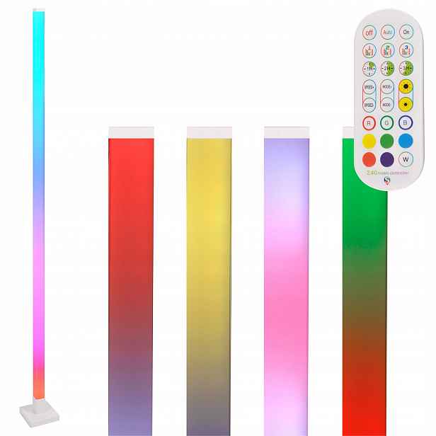 Stojací lampa Rgb Magical Led 7W s dálkovým ovládáním a hudební funkcí
