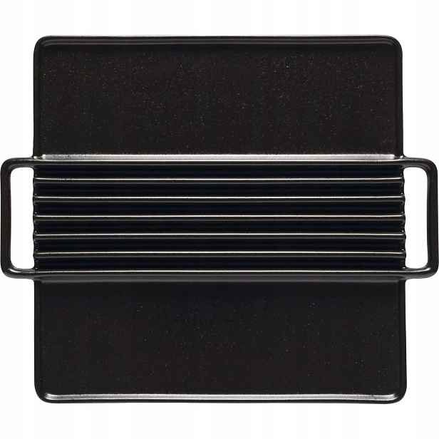 Talíř servírovací Costa Nova Notos 33,7x28,2 cm, černý, s uchy 6 ks