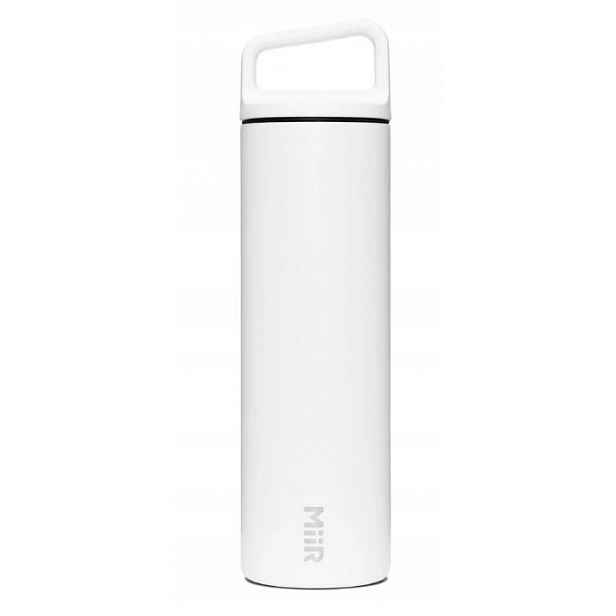 Termos na nápoje ocelová láhev MiiR Basic 590 ml, barva bílá