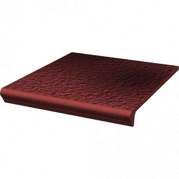 Schodovka Paradyz Klinker Cloud rosa duro 33x30 cm reliéfní SCFCLOUDRODU