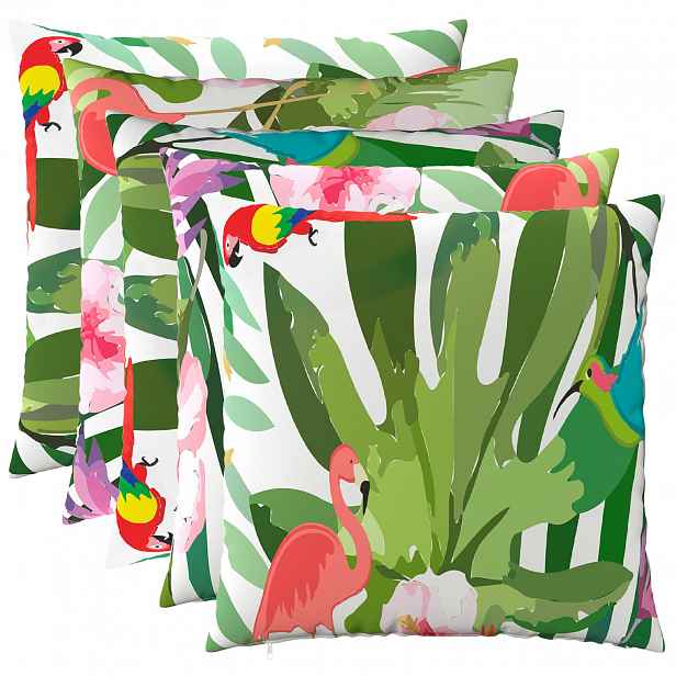 vidaXL Povlak na polštář 6 pcs HEERLEN Vícebarevný 80 x 80 cm