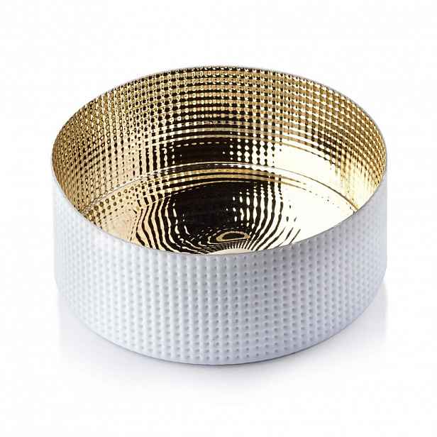 Mondex MISKA, sklo, bílá