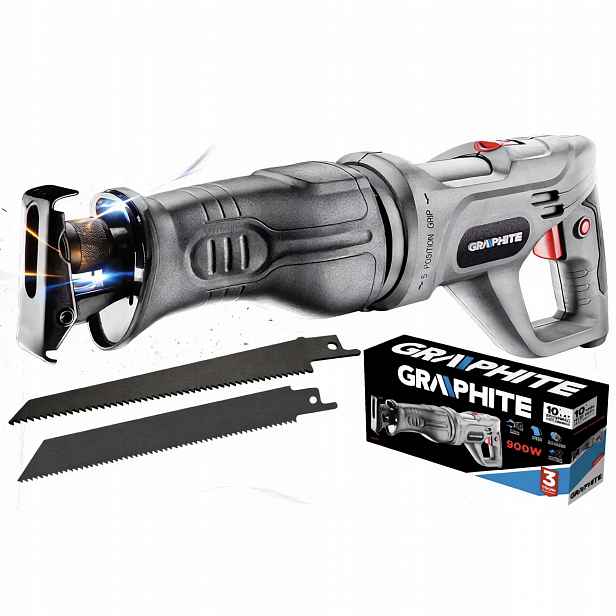 Šavlová Pila 900W, Zdvih 20MM pila ocaska Graphite 58G971 Pila