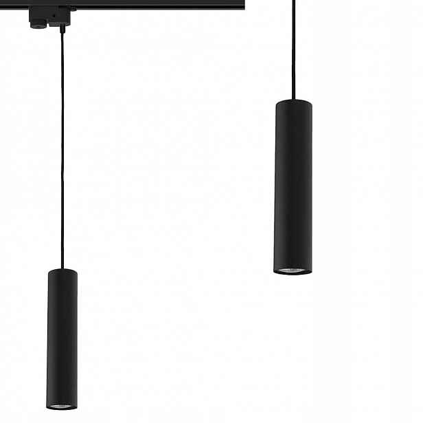Závěsná lampa na lištu 1f Profile Eye Black trubka převis 9338 Nowodvorski
